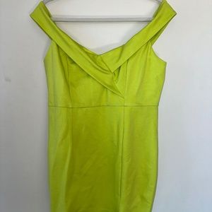 Lime Green Dress